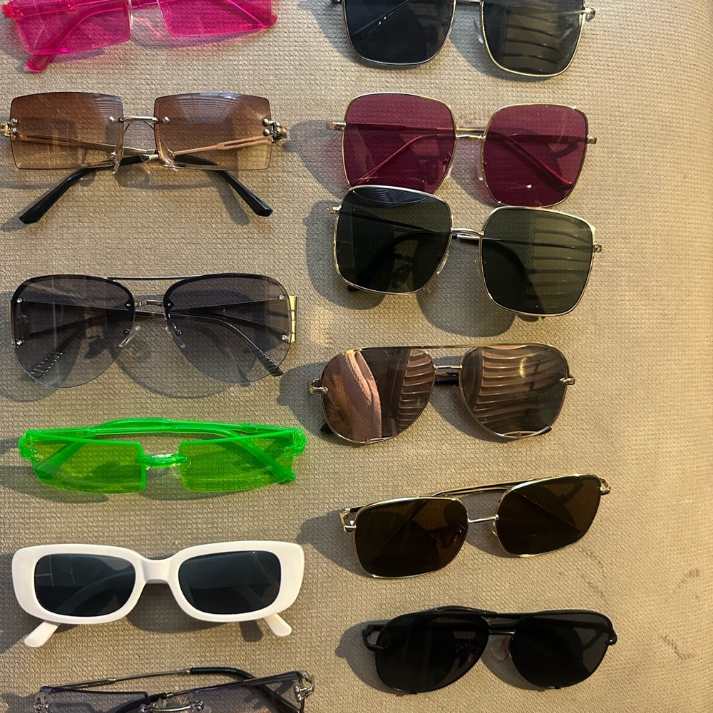 Set of 12 Stylish Women's Sunglasses Collection